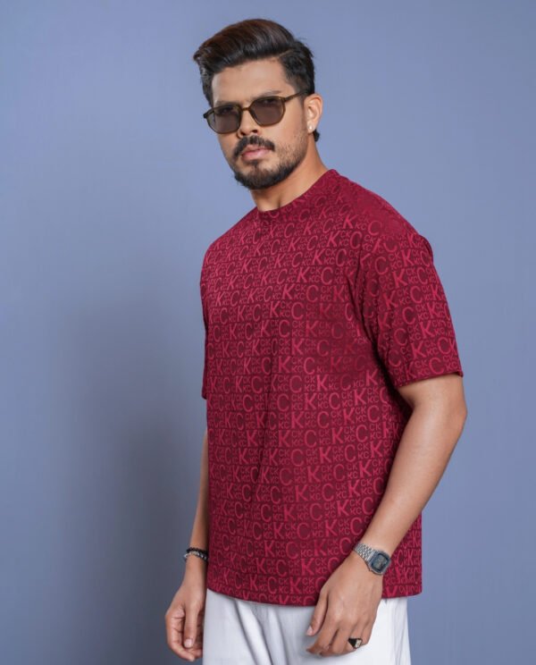 mens maroon color polo