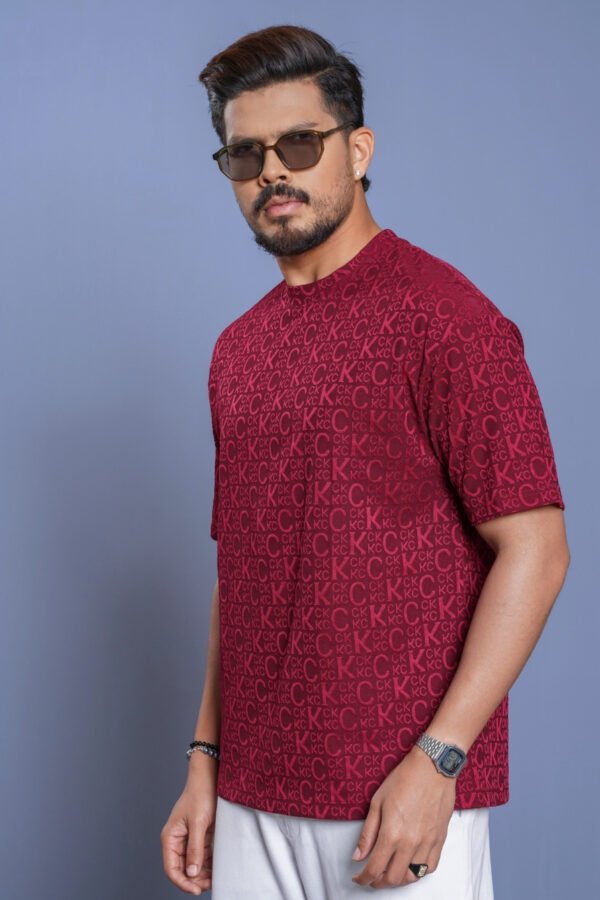 mens maroon color polo