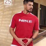 Nike Men's Short Sleeve T-shirt - Persian Red