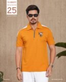 Mens Premium Zipper Polo