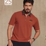 Polo Shirt In Cotton Piqué With Gucci Logo - Cumin