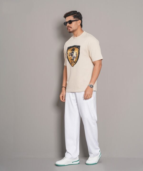 Premium Embroidered Ferrari T-Shirt - Image 4