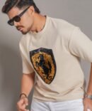 Premium Embroidered Ferrari T-Shirt