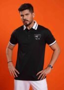 Collared Short Sleeves Polo T-shirt