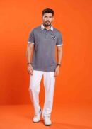 Collared Short Sleeves Polo T-shirt