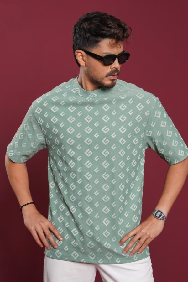 Mens Preminum Jacquard Dropshoulder