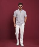 Premium Zipper Polo For Men | Cloud