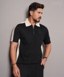 Regular Fit Colourblock Polo T-Shirt | XS