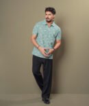 Mens Preminum Jacquard Polo
