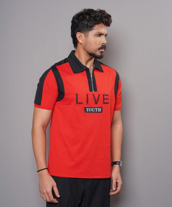 Live Embroidered Polo - Image 4
