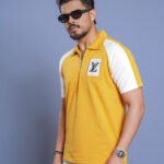 Louis Vuitton Embroidered Short Sleeve Polo Shirt - Fuel Yellow