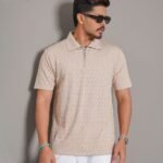Premium Mens Polo Shirt - Pastel Grey