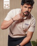 Men's Casual Half Sleeve Polo Shirt-LightBlue