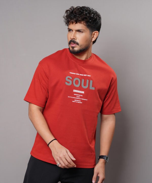 White Soul Embroidered T-Shirt - Image 3