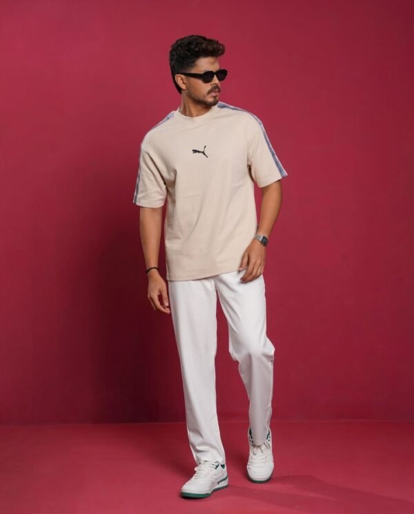 Men's Relaxed Premium Drop Shoulder T-Shirt - Image 4