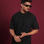 Summer T-Shirt For Men - Black