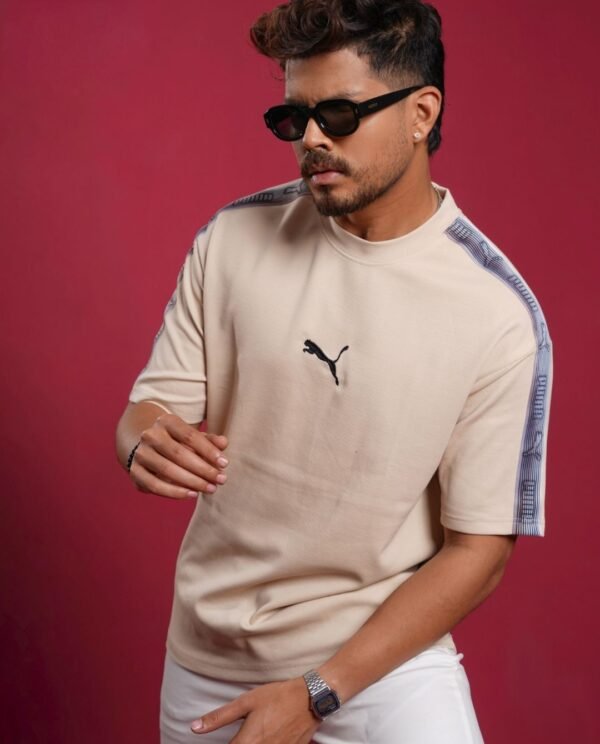 Men's Relaxed Premium Drop Shoulder T-Shirt - Image 3