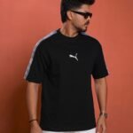 Men's Relaxed Premium Drop Shoulder T-Shirt - Black