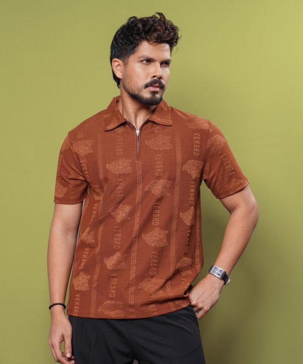 Premium Zipper Polo For Mens - Image 5