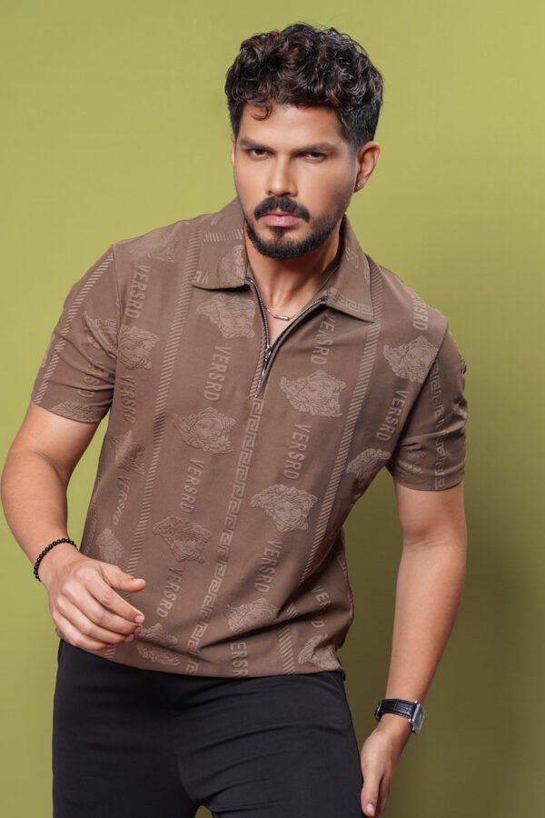 Premium Zipper Polo For Mens