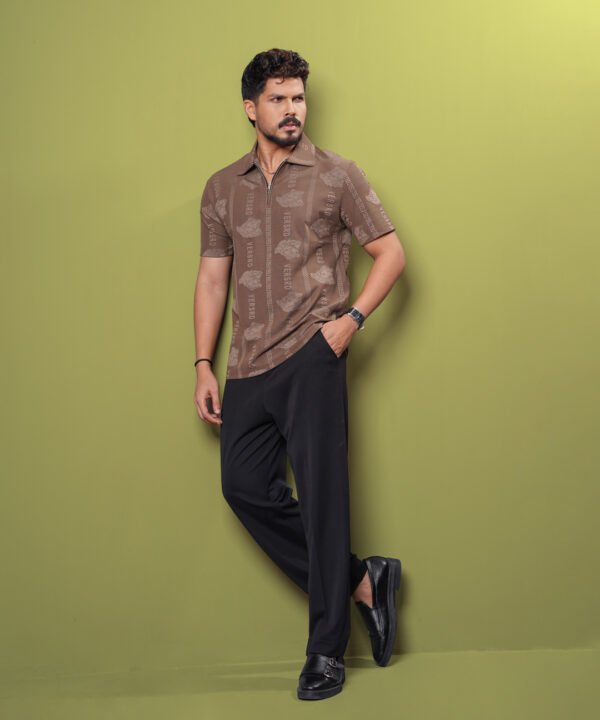 Premium Zipper Polo For Mens - Image 4