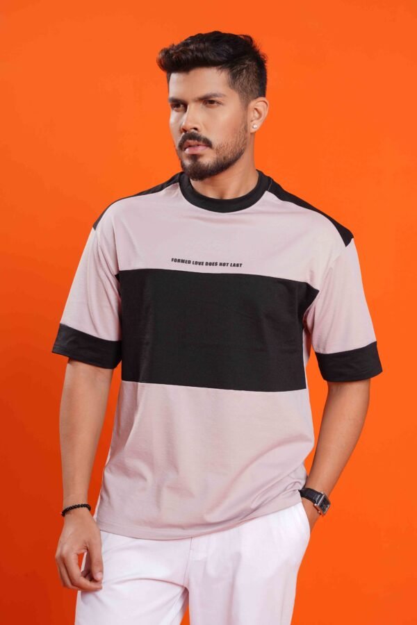 Colourblocked Oversized T-shirt | M7
