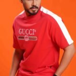 Men Summer T-Shirt I Gucci - Persian Red