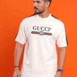 Men Summer T-Shirt I Gucci - Rose White