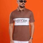 Polo Shirt For Men - Sanguine Brown