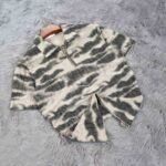 Mens Zipper Polo - Pastel Grey