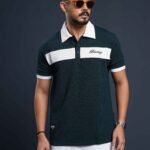 Thermal Polo Shirt - Petrol green