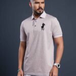 Casual Classic Polo - Pink Swan