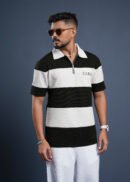 Zara zipper polo