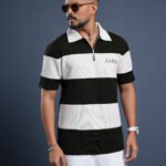 Mens Zipper Polo | ZARA - Black