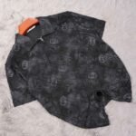 Premium V Neck Polo - Black Cow
