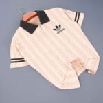 Premium Adidas Mens Polo - Pastel Grey