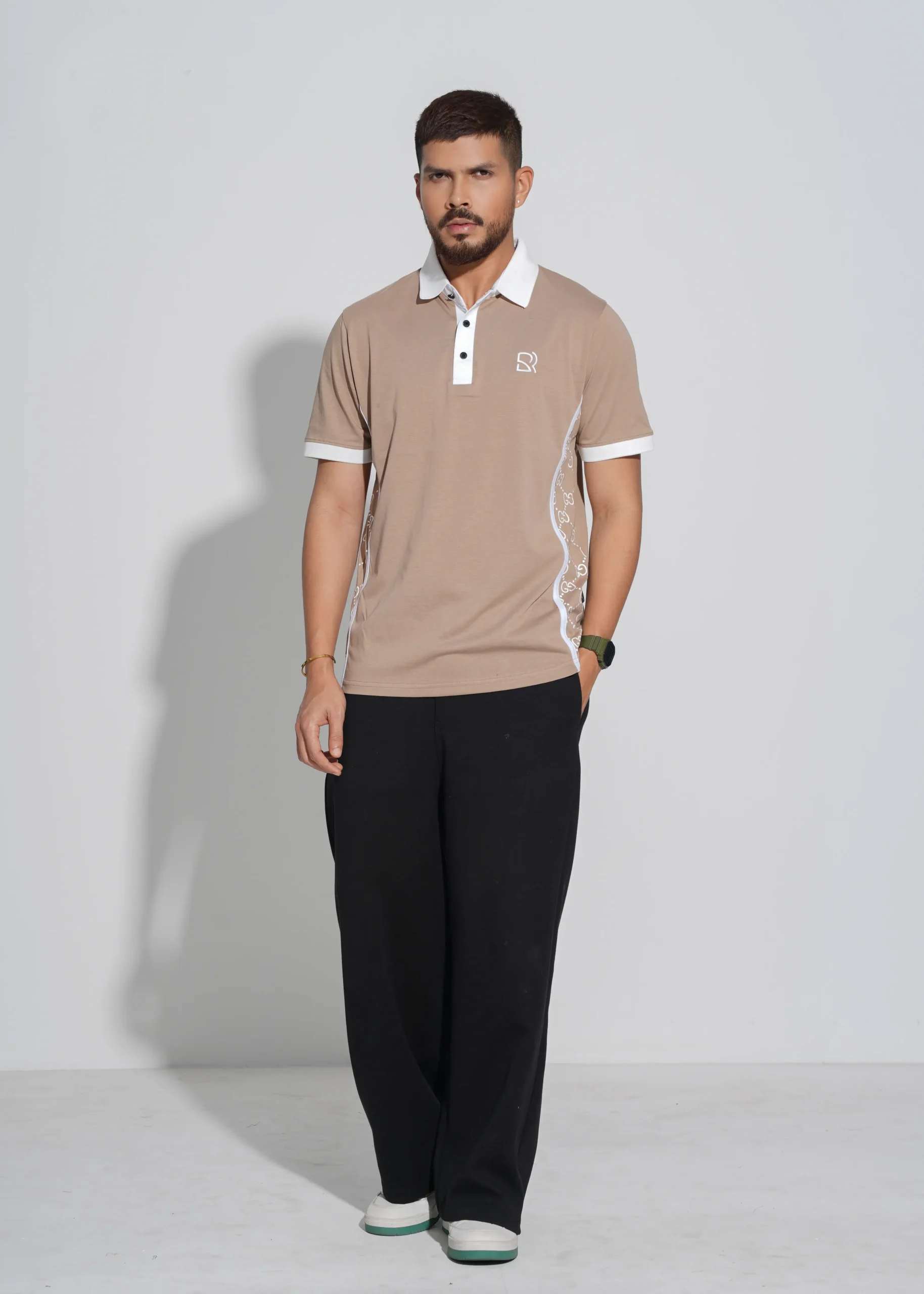premium men's polo shirt