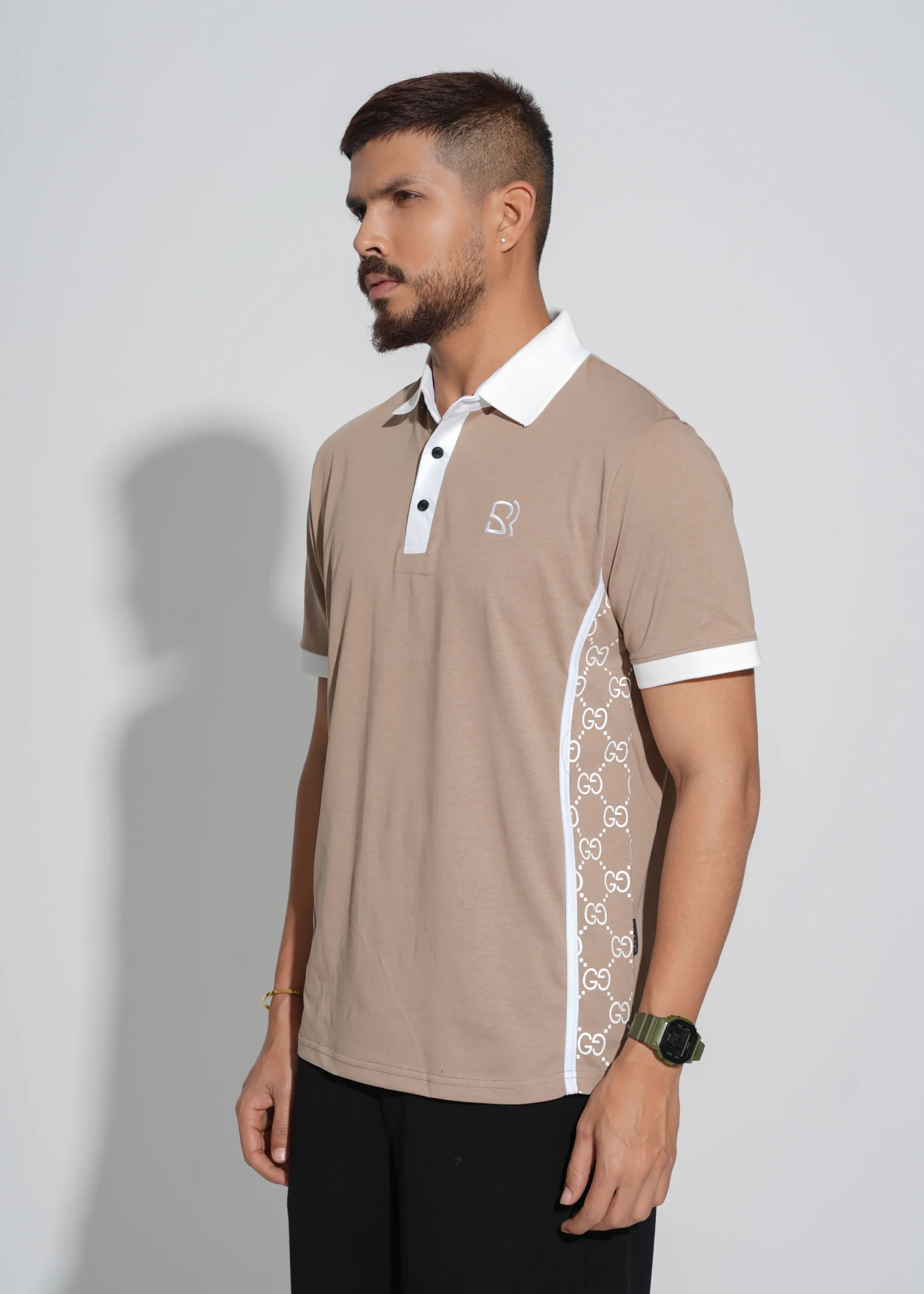 premium men's polo shirt