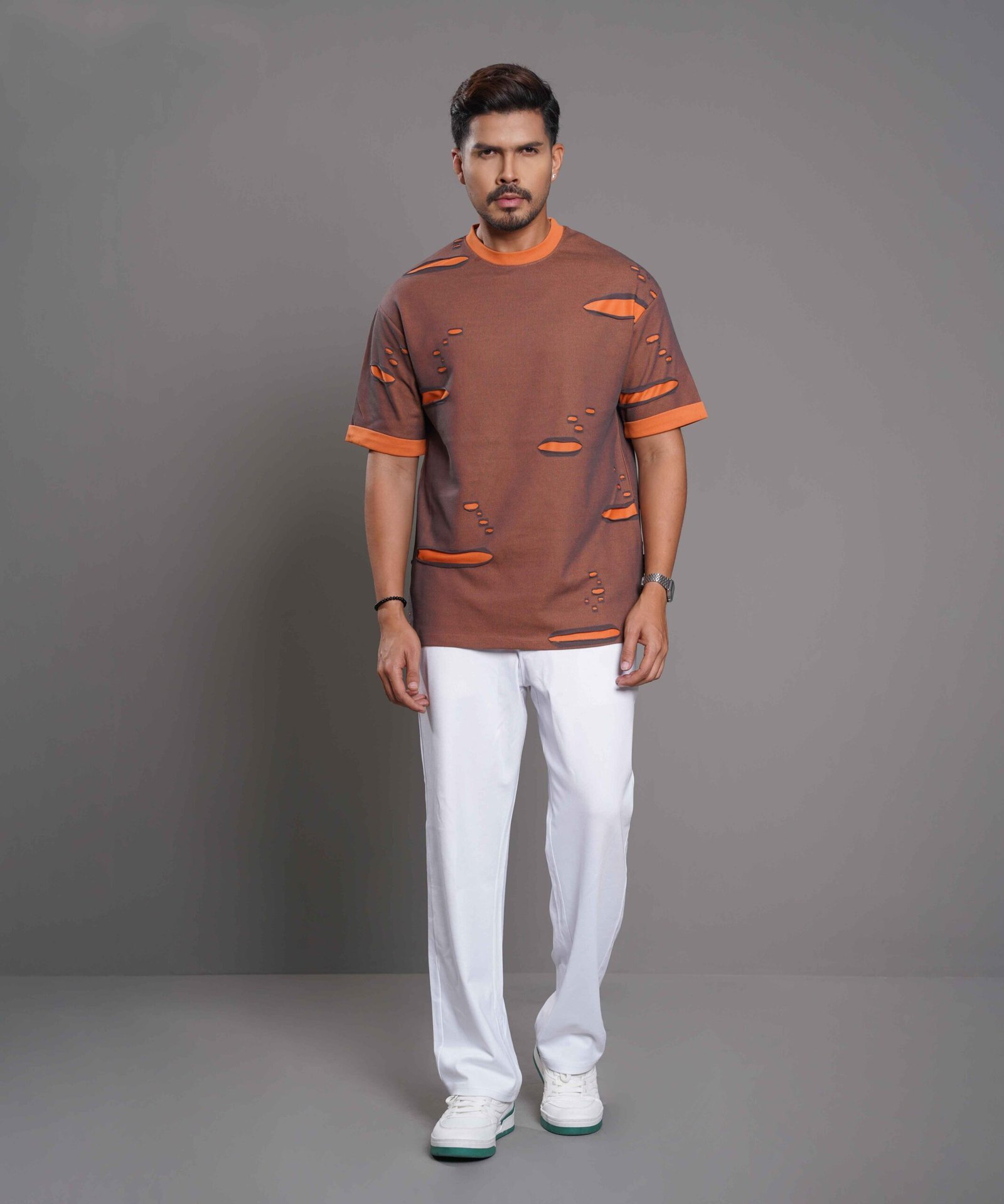 Premium Distressed Drop-shoulder - Image 2