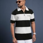 Mens Zipper Polo | ZARA - Black