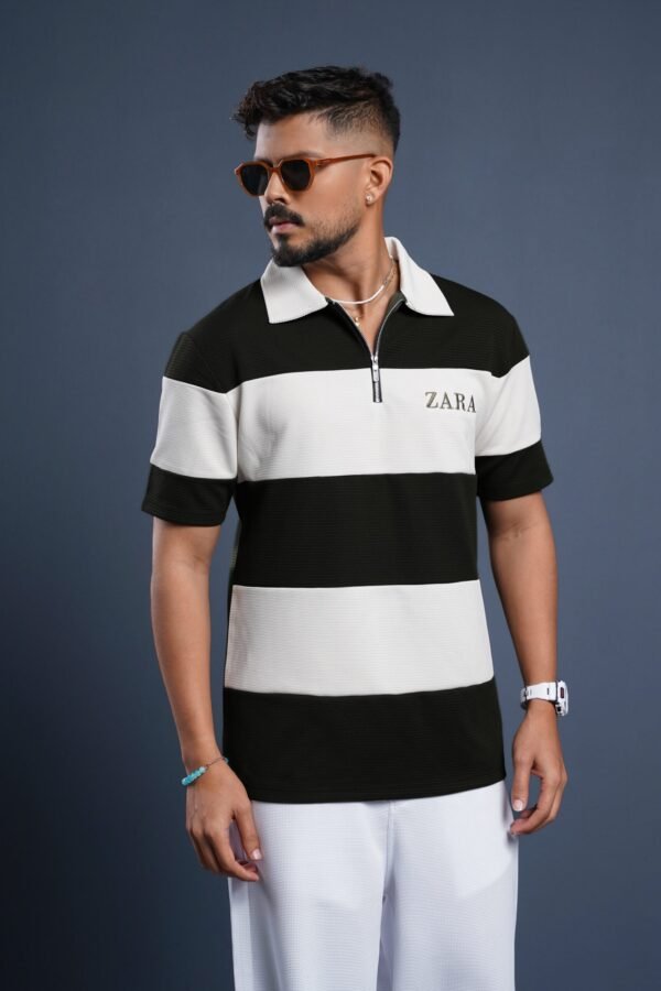 Mens Zipper Polo | ZARA